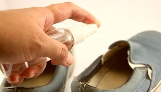 shoe treatment to prevent fungus